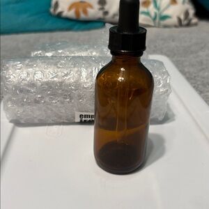 Amber Glass Dropper Bottle